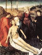 Hans Memling Lamentation Spain oil painting artist